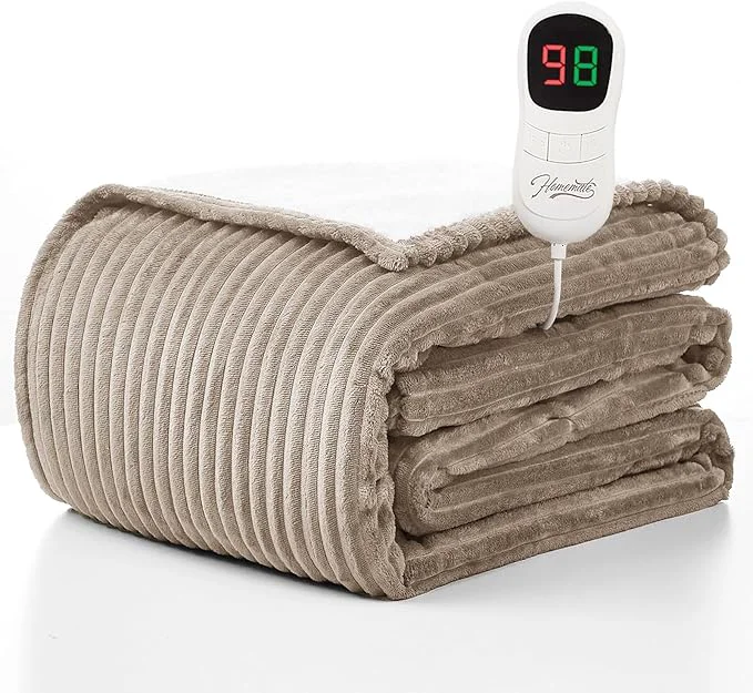 Stylish Homemate Electric Blanket Full Size- 72 x84 Heated Blanket Full Size 1 2 4 6 8 Original