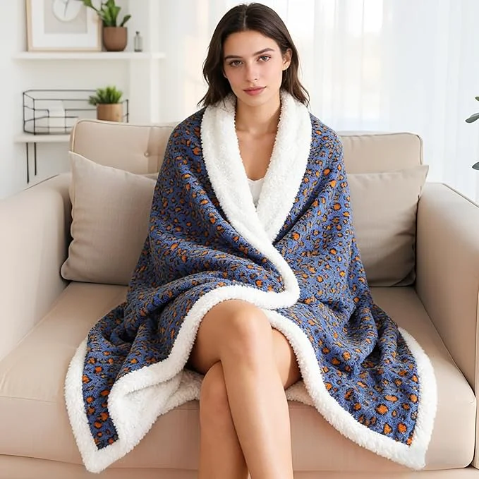 Healthy Electric Heated Blanket Full Size 72 x84 Ultra-Soft Plush Breathable