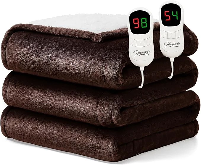 Practical Homemate Electric Heated Blanket Queen Size Sophisticated