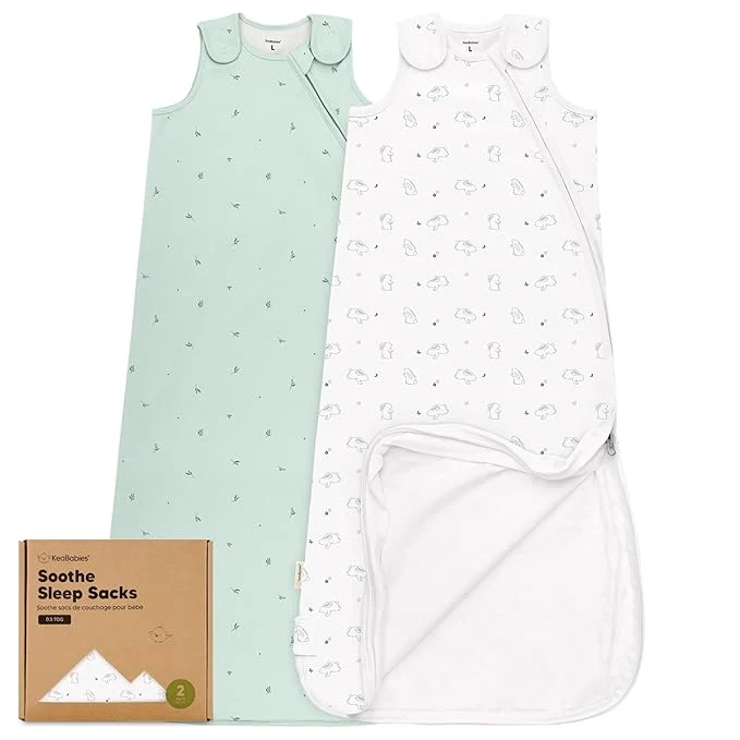 Refined 2-Pack Organic Baby Sleep Sacks Cotton Selected