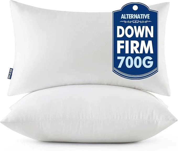 Specialty MIULEE Pillows Standard Size Set of 2 Eco-Friendly
