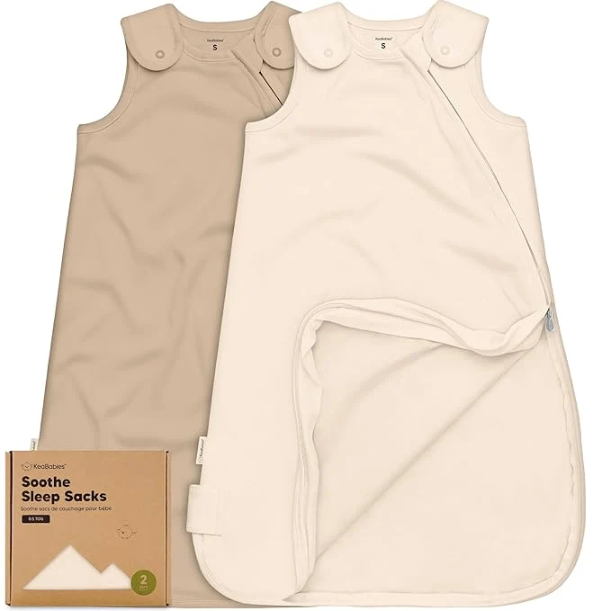 Original Design 2-Pack Organic Baby Sleep Sacks Cotton Fine Crafted
