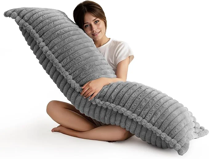 Environmentally Friendly HIGOGOGO Memory Foam Body Pillow Thickened Large Long Bed Pillow User-Friendly