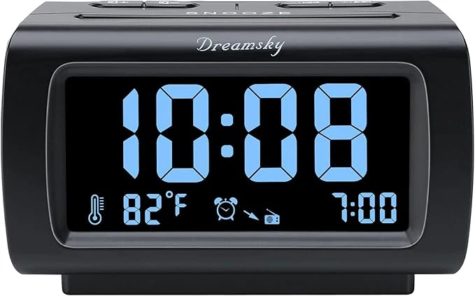 Dependable DreamSky Alarm Clock Radios for Bedrooms Smart