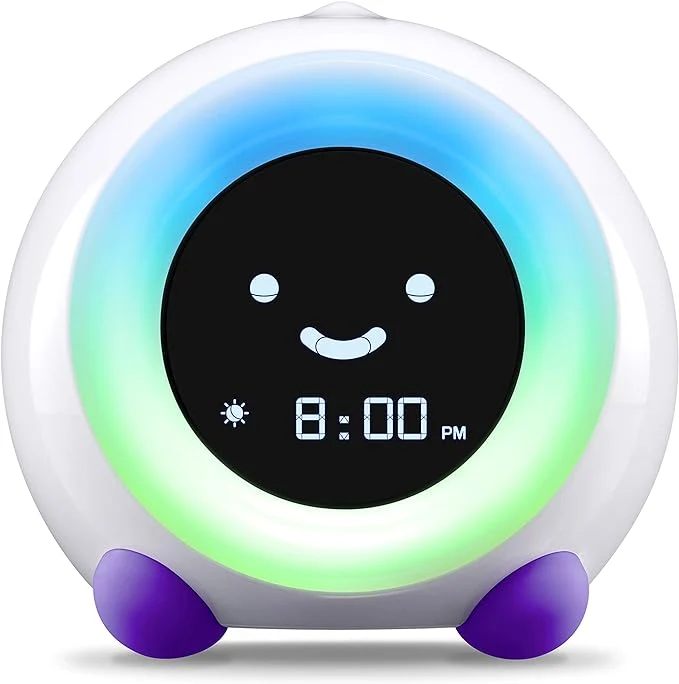 Enhanced LittleHippo Mella Kids Alarm Clock Ready to Rise Children's Sleep Trainer Secure