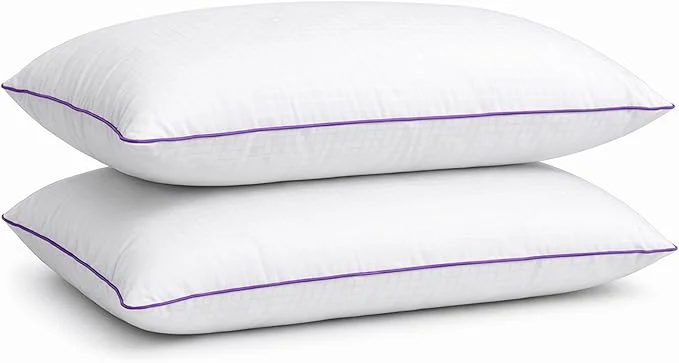 Detailed Queen Size Pillow – Bed Pillow for Sleeping Down Pillow Soft Yet Refined