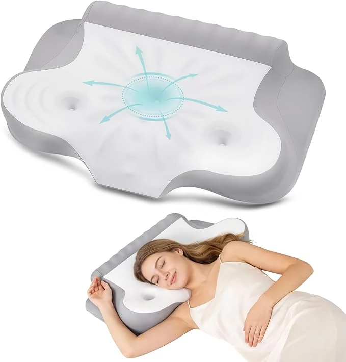 Optimized kingotto Cervical Neck Pillow for Pain Relief Durable