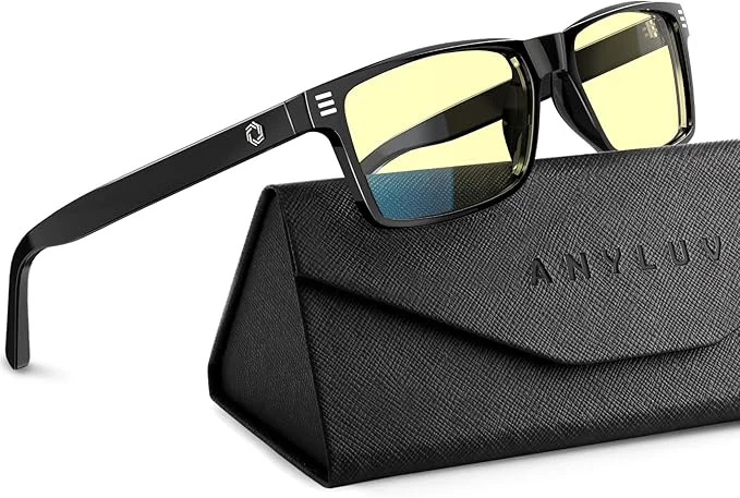 Safe ANYLUV Blue Light Glasses Men Woman Eye Strain Relief Eye Protection Sustainable