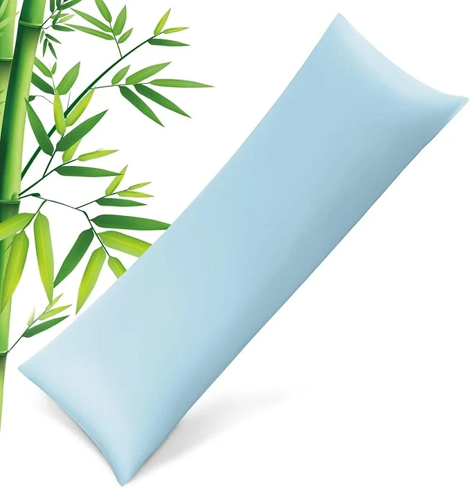 Unique Body Pillowcase with Zipper Cooling Viscose from Bamboo Zippered Pillowcases Authentic