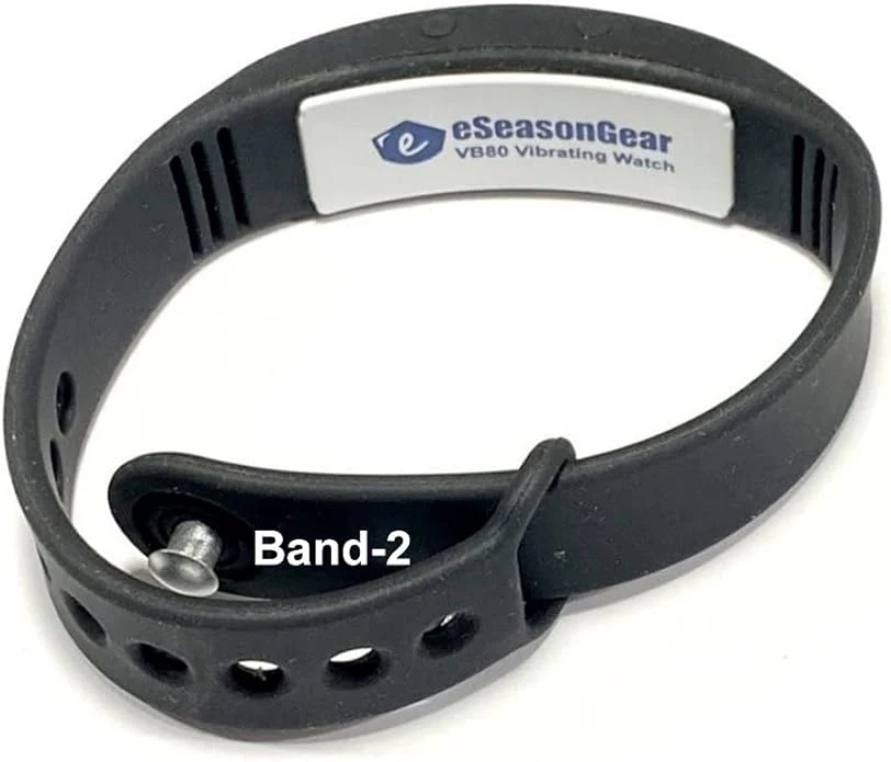 Exclusive VB80 12 Alarm Vibrating Watch Silent Vibration Shake Wake ADHD Medication Professional