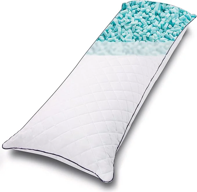 Casual 1 MIDDLE ONE Body Pillow Memory Foam Body Pillows Refined