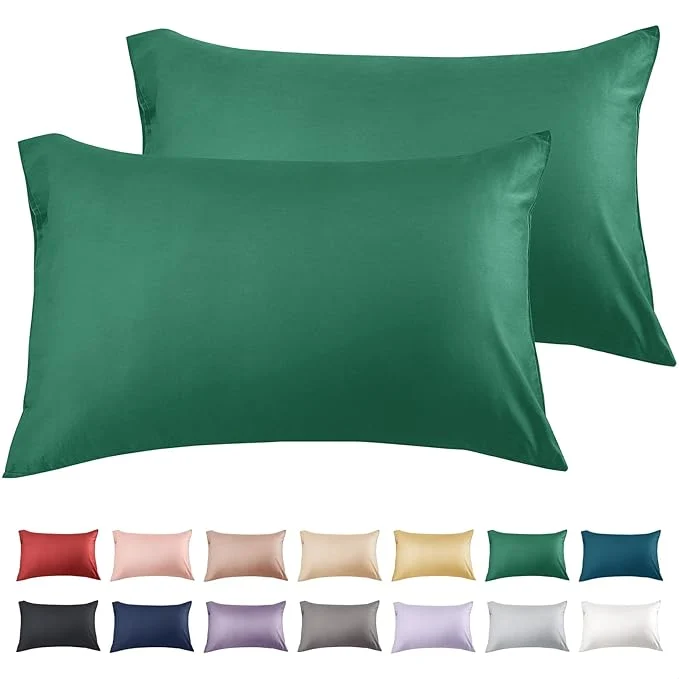 Specialty Warmstar Cotton Pillow Cases Queen Size Set of 2 600 Thread Count Pillowcases Detailed