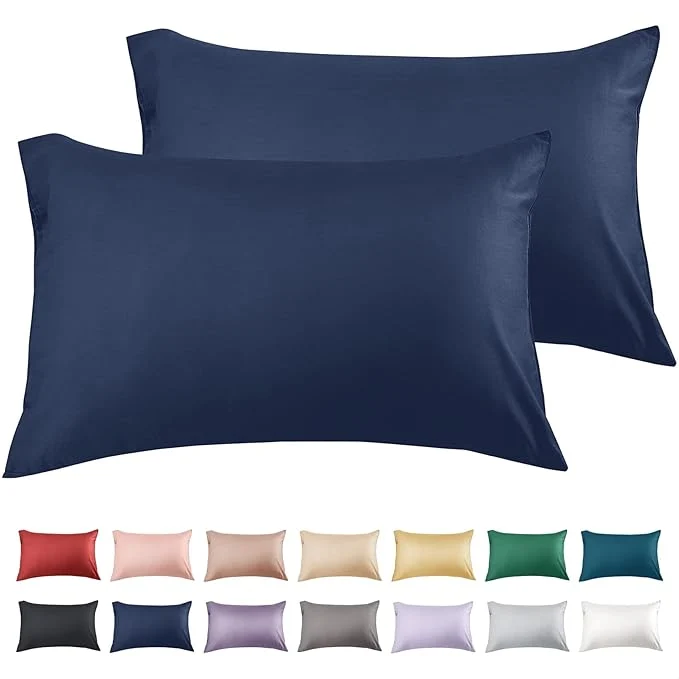 High-Performance Warmstar Cotton Pillow Cases Queen Size Set of 2 600 Thread Count Pillowcases Consistent
