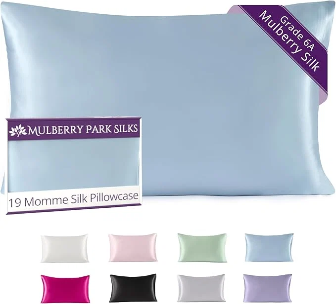 High-End Mulberry Park Silk Pillowcase Breathable