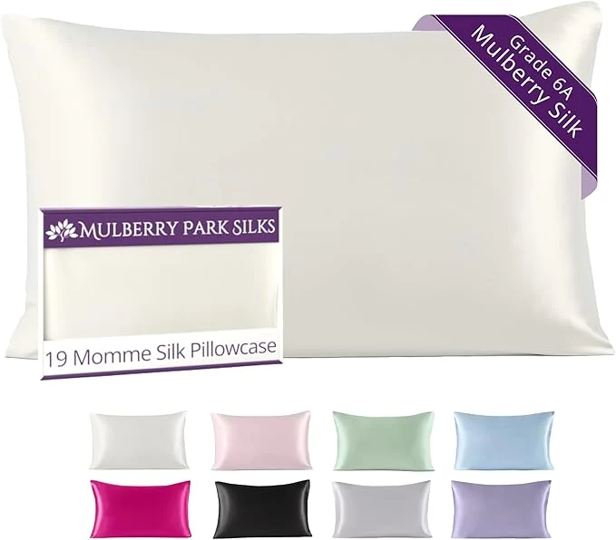 Sophisticated Mulberry Park Silk Pillowcase Environmentally Friendly