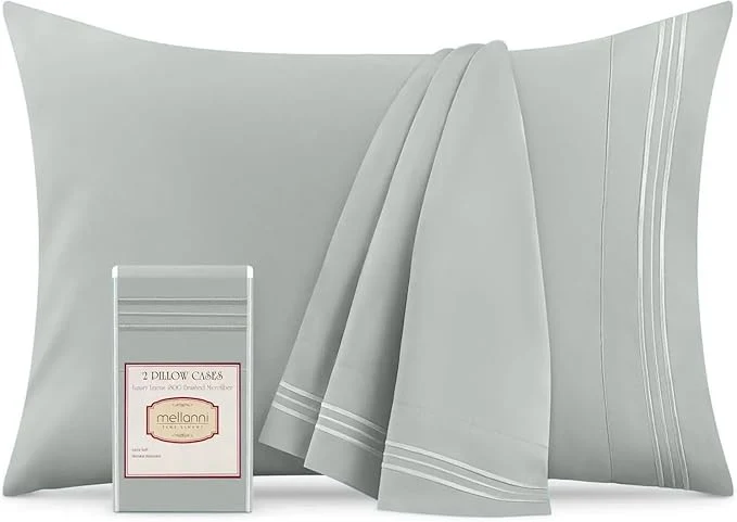 Breathable Mellanni Pillow Cases Fine Crafted