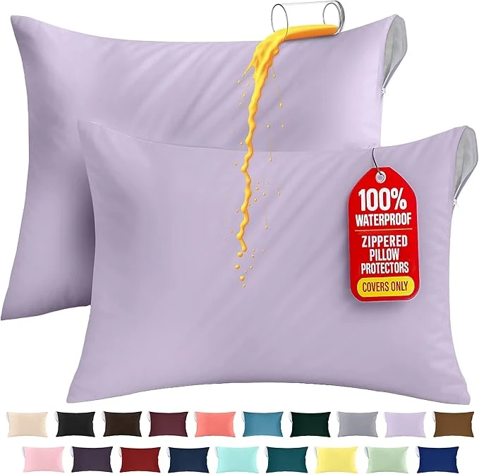 Clean Utopia Bedding Premium Waterproof Pillow Protectors Organic