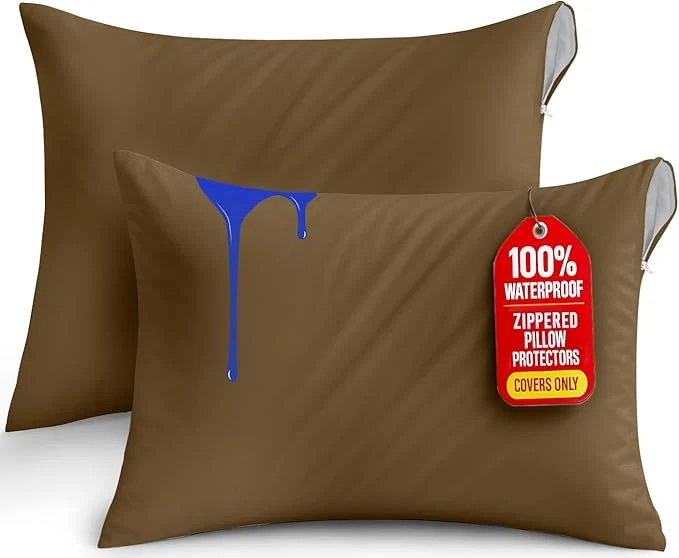 Utopia Bedding Premium Waterproof Pillow Protectors Prestigious