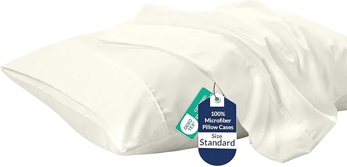 Genuine Royale Linens Standard Pillowcase Set of 2 Clean