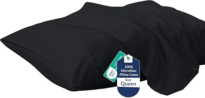 Responsible Royale Linens Queen Pillowcase Set of 2 Recyclable