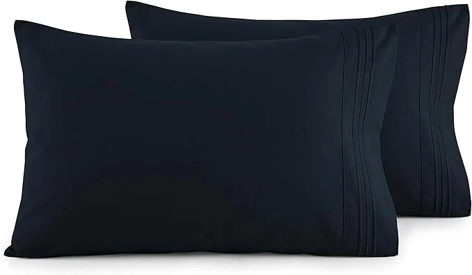 Versatile Elegant Comfort Luxury Ultra-Soft 2-Piece Pillowcase Set Green