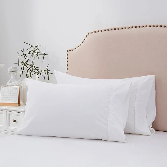 Classic ACCURATEX Cooling Pillow Cases Set of 2 Rayon Derived from Bamboo Breathable Smart
