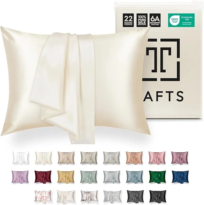 Modern TAFTS 22mm Pure Mulberry 6A Silk Pillowcase Next-Generation