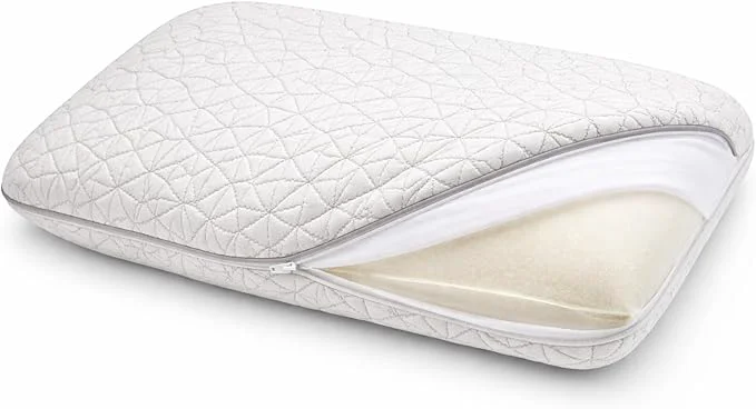 Sustainable Quilted Bamboo Pillow Cover Collection – Cooling Pillow Protector Contemporary