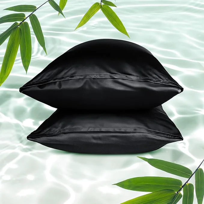 Selected Bare Home Rayon Made from Bamboo Luxury Queen Size Set of 2 Cooling Genuine