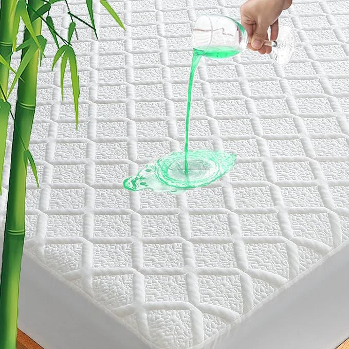 Long-Lasting UNILIBRA Full Size Waterproof Mattress Protector 3D Air Rayon Made from Bamboo Trusted