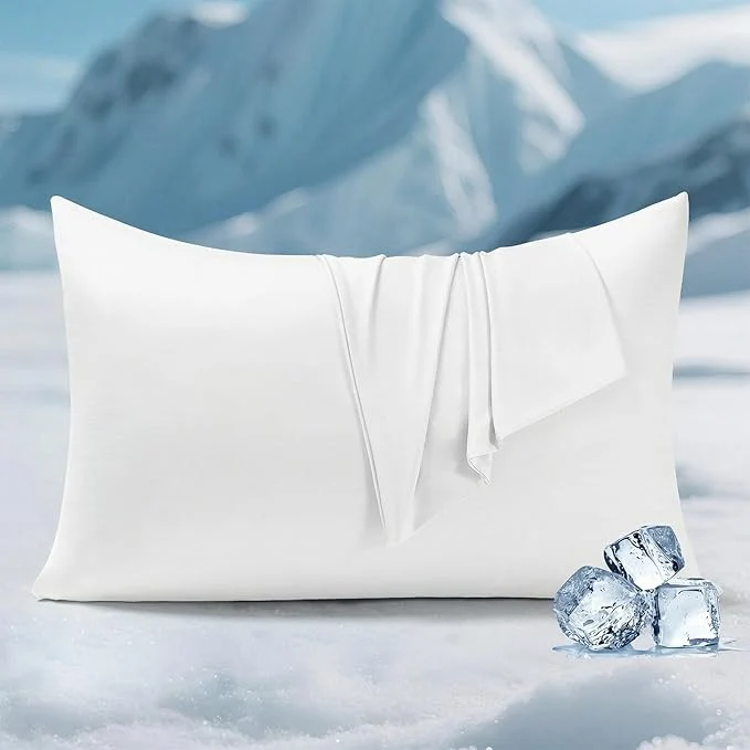 Trusted Elegear Cooling Pillow Cases for Hot Sleepers Soft Silky Pillowcases for Hair Practical