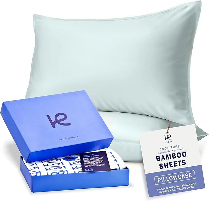 Innovative Kickoff Viscose Bamboo Pillowcase Organic Hidden Zippered Viscose Bamboo High-Grade