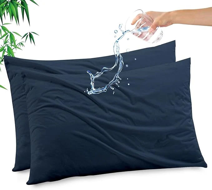 Elite Gogreen Bamboo Rayon Waterproof Pillow Protector Breathable Pillow Cover Reusable