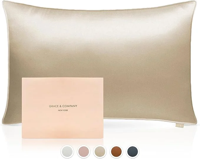 Genuine Grace Company Silky Satin Pillowcase High-Grade