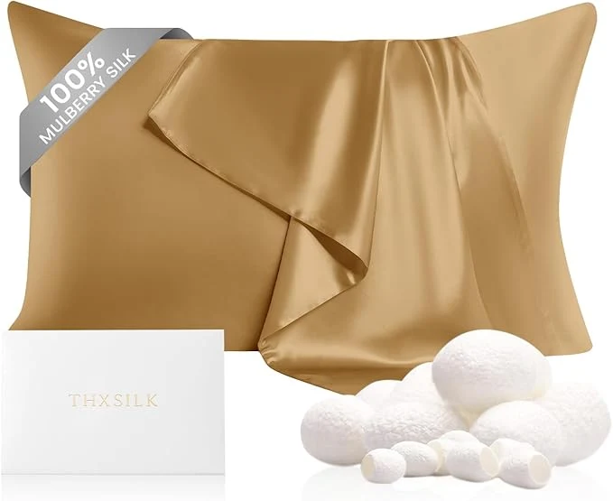 Durable THXSILK Pure Mulberry Silk Pillowcase High-Quality
