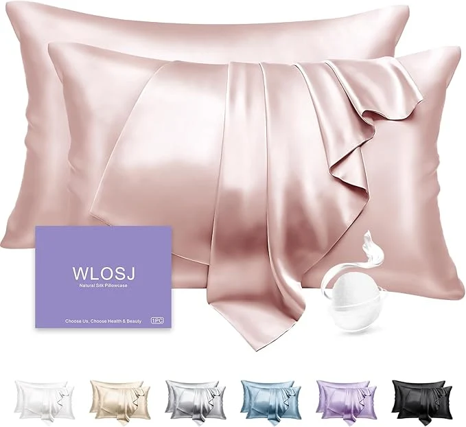 Effective Silk Pillow Cases 2 Pack Standard Size Mulberry Silk Pillowcase Set of 2 Trendy