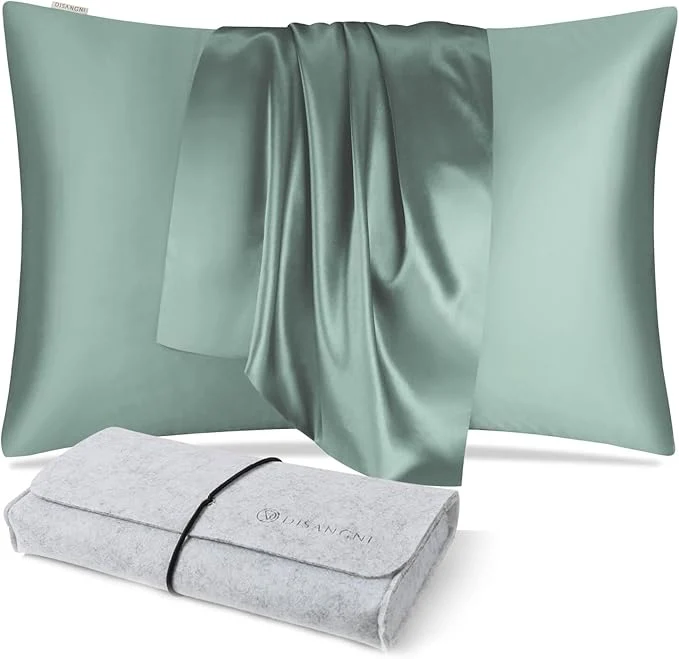Smooth DISANGNI Natural Mulberry Silk Pillow case Efficient