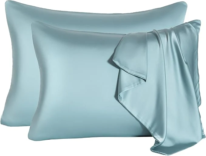 Contemporary 2 Pcs Mulberry Silk Pillowcase for Hair and Skin Cooling Silk Pillow Case Lightweight