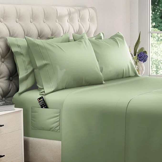 Certified DREAMCARE King Size Sheets Set Reusable