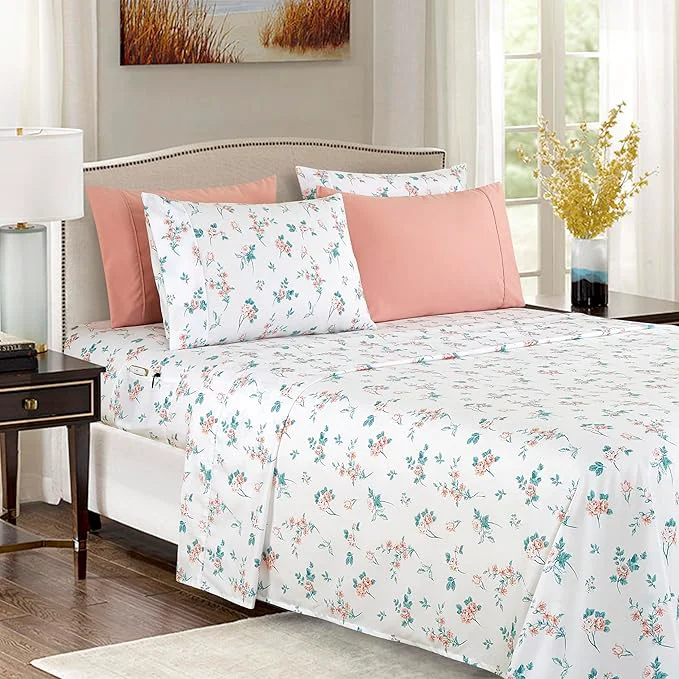 High-Performance Elegant Comfort Softest and Coziest 6-Piece Sheet Set Reusable