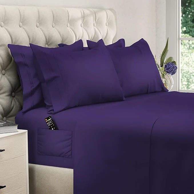 Trendy DREAMCARE King Size Sheets Set Genuine