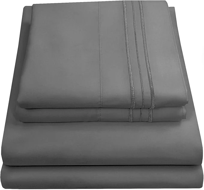 Healthy Twin Sheets - Breathable Luxury Sheets - 1800 Supreme Collection Extra Soft Efficient