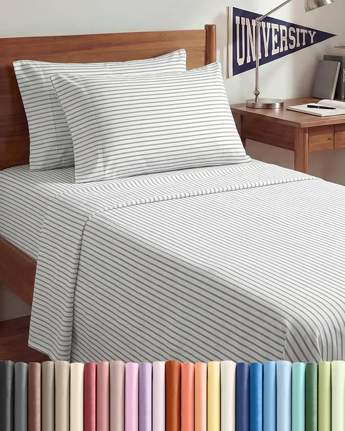 Elegant Twin XL 4 Piece Sheet Set Healthy