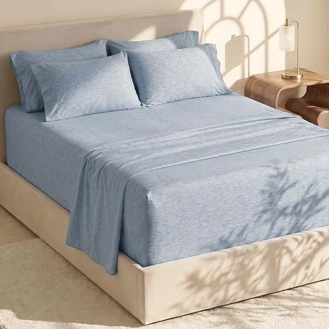 Innovative Hearth Harbor Bed Sheets Luxury Soft 6 Piece Bed Sheet Set Extra Deep Pocket Unique