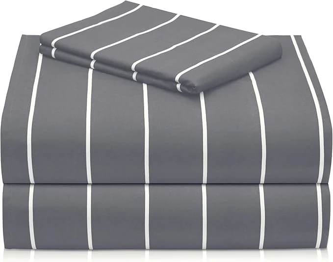 Quality LuxClub Striped Sheets World-Class