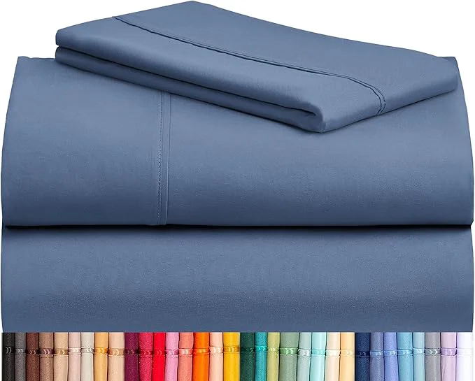 Powerful LuxClub 3 PC Sheet Bed Sheets Deep Pockets 18 Eco Friendly Wrinkle Sophisticated