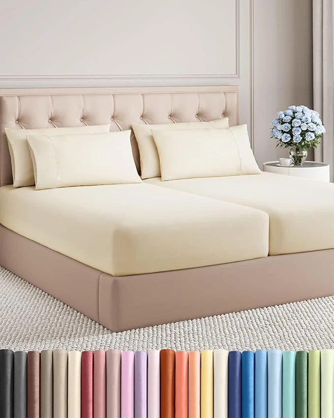 Effective Split King 7 Piece Sheet Set Carefully Designed
