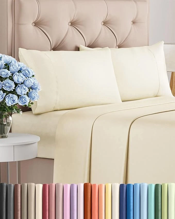 Modern Twin 4 Piece Sheet Set Relaxed