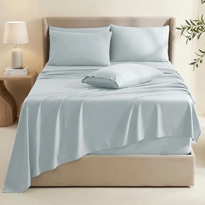 Specialty Hearth Harbor Bed Sheets Luxury Soft 6 Piece Bed Sheet Set Extra Deep Pocket Innovative