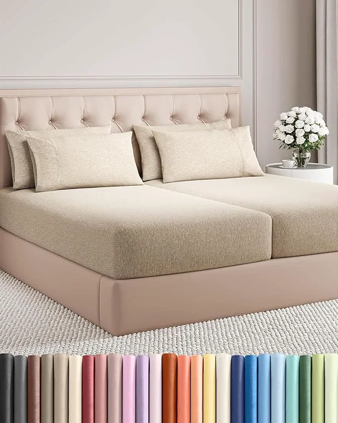 Genuine Split King 7 Piece Sheet Set Versatile